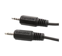 Kenable 2.5mm 4 Pole Jack Plug To 2.5mm 4 Pole Jack Plug Av Cable Lead 1.8M