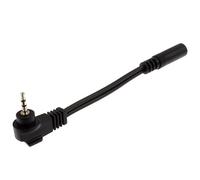 kenable 2.5mm Right Angled Stereo Jack Plug to 3.5mm Socket Adapter Cable