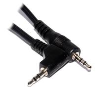 kenable 2.5mm Stereo Jack Plug to 2.5 mm Right Angled Jack Audio Lead 2m [2 metres]