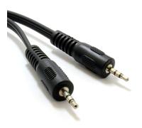 kenable 2.5mm Stereo Jack to 2.5mm Jack Audio Cable for MP3 Players Headphones Speakers 1.8m Black