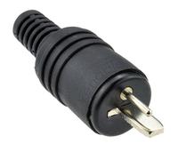 kenable 2 pin DIN Plug Speaker and HiFi Connector Screw Terminals Strain End [1 Pack] [Single Unit]
