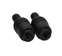 kenable 2 pin DIN Socket Speaker and HiFi Connector Screw Terminals Strain [2 Pack]