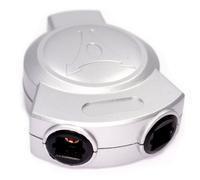 kenable 2 Way TOS Optical Toslink Splitter Adapter 1 device to 2 Amplifiers