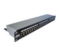 Kenable 24 Port Shielded Network Patch Panel Cat5E Stp Vertical Punchdown