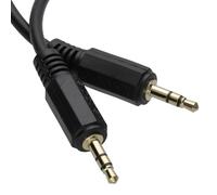kenable 3.5mm Stereo Audio Cable Male to Male AUX Lead Pure Copper Jack Plug 1.2m Black