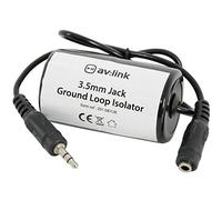 kenable 3.5mm Stereo Ground Loop Isolator Female to Male Earthing for Audio
