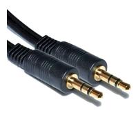 kenable 3.5mm Stereo Jack to Jack Audio Cable Gold Plated Aux Lead for Headphones Speakers PC Mobile Devices Black 10m