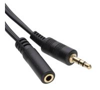 kenable 3.5mm Stereo Jack to Socket Headphone Extension GOLD Cable 10m