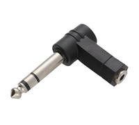 Kenable 3.5mm to 6.35mm Right Angled Audio Adapter for Smartphones and Older Audio Devices