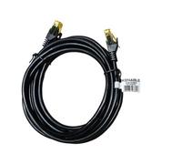 kenable CAT6 Ethernet Network Cable GigaBit Copper Patch Lead Snagless RJ45 3m Black [3 metres]