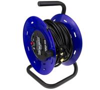 kenable 4 Way Extension Lead Reel Cable 13A Heavy Duty Power Outlet with Thermal Cut Off 25m