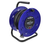4 Way Gang Mains Extension 13 Amp Power Outlet Reel Cable 50m