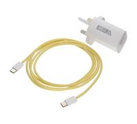 kenable 45W GaN USB C Fast Charging Plug and 1.5m USB-C Cable for Apple Macbook Neo Charger Bundle (Citrus, 1.5m)
