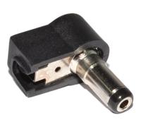 kenable 5.5 x 2.1mm Right Angle DC Power Solder Plug End For Power Cables
