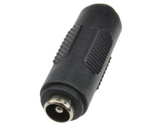 kenable 5.5x2.1mm DC Power Coupler Female to Female Adapter | Barrel Jack Gender Changer Connector | Nickel Plated | Joins Two Male DC Cables | CCTV PSU Extension