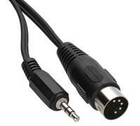 kenable 5 Pin Din Plug To 3.5mm Jack Stereo Plug Audio Cable 0.5m 50cm [0.5 metres]