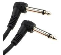 6.35mm 90 Degree Right Angle Jack Audio Mono Guitar Cable 6m
