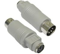 Kenable 6 Pin Mini Din Female Socket To 5 Pin Male Keyboard Plug Adapter