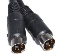 kenable 6 Pin Mini Din Plug to 6 Pin Mini Din Plug Audio Video Cable 1.5m