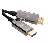 kenable 8K HDMI 2.1 Active Optical Cable AOC 48Gbps Slim HDR 8K@60Hz 4K@120Hz eARC VRR Gaming Home Cinema 30m Black