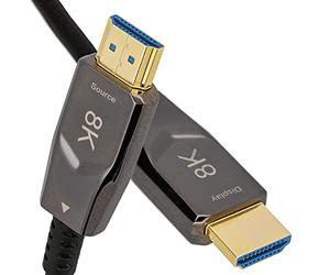 kenable 8K HDMI 2.1 Active Optical Hybrid Cable Slim AOC HDR 48Gbps 8K 60Hz/4K 120Hz 10m