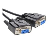 kenable 9 Pin DB9 Serial RS232 NULL Modem High Speed Shielded Cable 2m [2 metres]