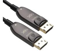 kenable Active Optical DisplayPort Cable v2.0 64Gbps 16K 60Hz 8K 60Hz 4K 144Hz HDR AOC Fibre Optic DP Male to DP Male 10m