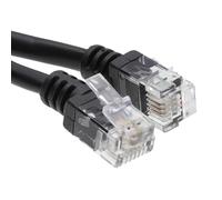 ADSL 2+ High Speed Broadband Modem Cable RJ11 to RJ11 2m BLACK