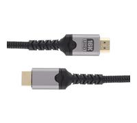 kenable Assured 16K UHD HDMI 2.2 Cable, 96Gbps High Speed, HDR, 8K120Hz/4K240Hz, eARC, Dolby VRR, Braided Design (0.5m)