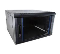Kenable Assured | 19-inch Wall Mount Server Cabinet | 4U/6U/9U 600x600mm Deep | Flat Pack | Black 600 x 600mm (6U)