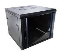 Kenable Assured | 19-inch Wall Mount Server Cabinet | 4U/6U/9U 600x600mm Deep | Flat Pack | Black (9U)