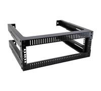 Kenable Assured | Wall Mount 19-Inch Open Frame Server Rack | 2U, 4U, 6U Network & AV Equipment Rack with 300-500mm Adjustable Depth Rails | Heavy-Duty Steel for Patch Panel & Switch (2U)