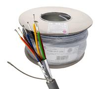 kenable aura 24AWG 8 Core Belden Alternative Multicore Cable F/SCR LSZH Eca 100m Grey