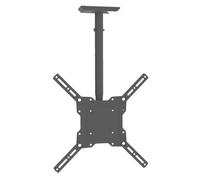 Kenable Aura Telescopic Ceiling Mount Bracket Tilt Swivel For 14 To 50 Inch Tvs Upto 35Kg