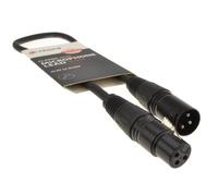 kenable Balanced XLR Microphone Lead Male to Female Audio Cable BLACK 0.5m [0.5 metres]