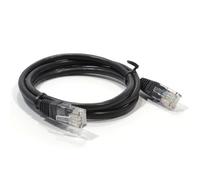 kenable Black Network Ethernet Cable RJ45 Cat5e UTP Patch Lead CCA 26AWG for PC Laptop PS3 Xbox Router LAN 1m