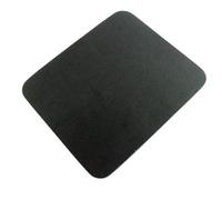 kenable Black Mouse Mat 6mm Foam Backed Non-Slip Cloth Surface for Optical Ball and Laser Mice 24.5 x 22cm