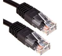 kenable Black Network Ethernet RJ45 Cat-5E UTP PATCH LAN COPPER Cable Lead 15m [15 metres]