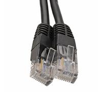 Kenable Black Network Ethernet Rj45 Cat5E-Cca Utp Patch 26Awg Cable Lead 10M