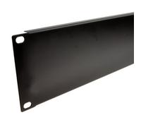 kenable Blanking Plate Solid 2U for Comms Data Cabinet Rack 19 inch Black