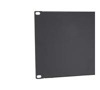 Kenable Blanking Plate Solid 4U For Comms Data Cabinet Rack 19 Inch Black