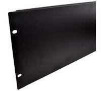 kenable Blanking Plate Solid 4U for Comms Data Cabinet Rack 19 inch Black