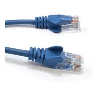 Kenable Blue Network Ethernet Rj45 Cat5E-Cca Utp Patch 26Awg Cable 25Cm 0.25M
