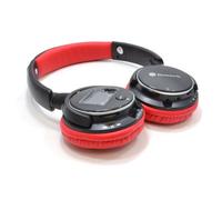 Kenable Bluetooth Stereo Headphones For Phones And Tablets With Microphone Red