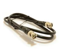 kenable BNC Male to Male Video Cable RG59 75 Ohm Pure Copper CCTV Camera Coaxial Lead Black 1m