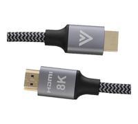 kenable Braided HDMI 2.1 TV Lead HDR 8K 60Hz 4K 120Hz 48Gbps eARC Dolby VRR Cable (3m)