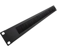 kenable Brush Plate Cable Management Panel 1U for 19 inch Data Cabinet Server R