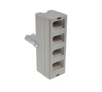 BT Telephone Splitter 4 Way Sockets 1 x Socket to 4 BT Phone Lines 431A