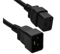 Kenable C19 Plug To C20 Socket Server Ups Extension Cable 16A 250V 5M Black