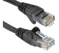 Kenable C6 Cat6-Cca Utp Rj45 Ethernet Lszh Networking Cable Black 0.25M 25Cm